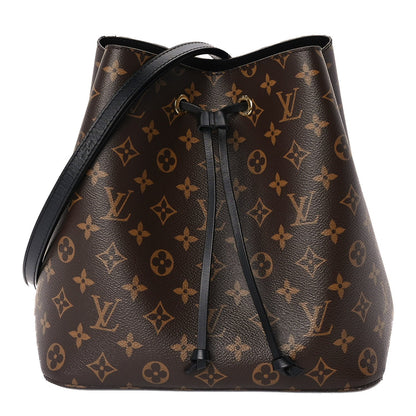 Louis Vuitton Monogram Neonoe MM  Black 1 of 8