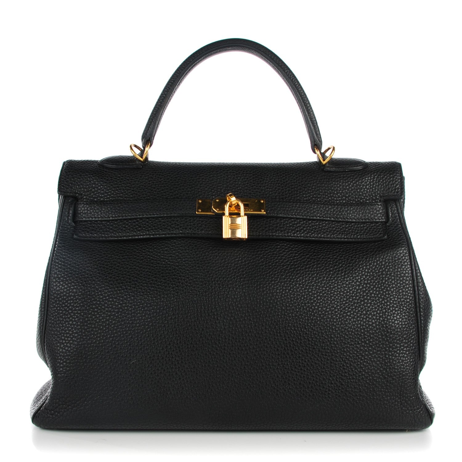 Hermes Togo Kelly Retourne 35 Black 1 of 23