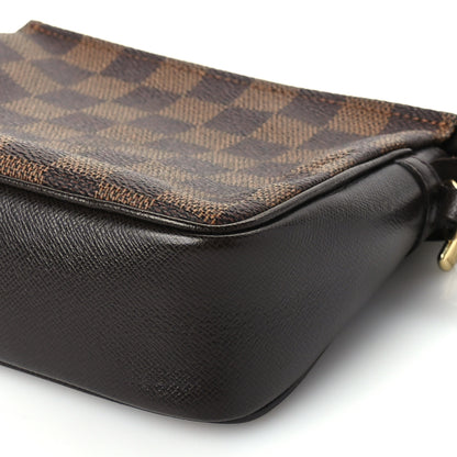 Louis Vuitton Damier Ebene Trousse Make Up Bag Pochette 8 of 8