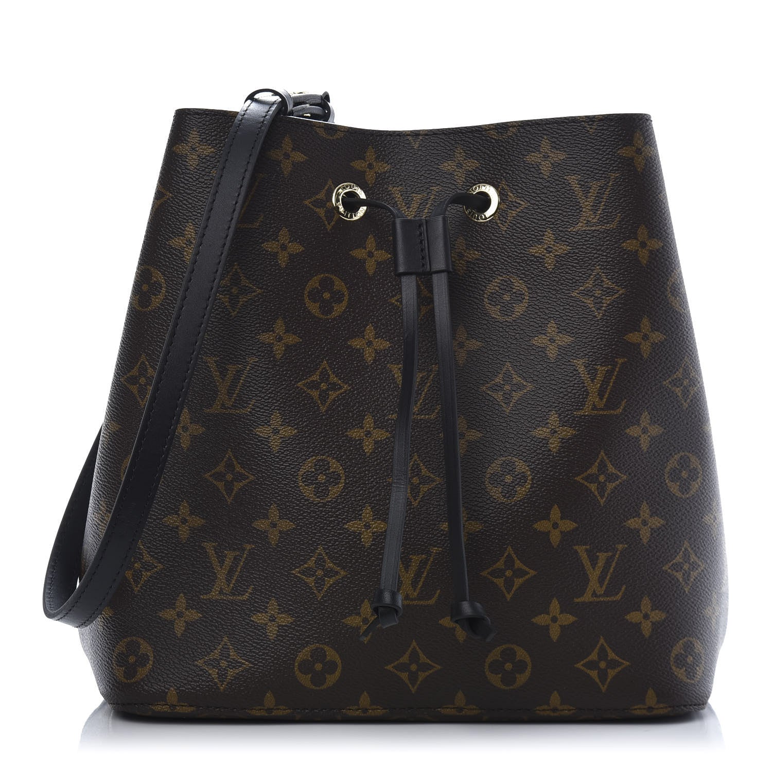 Louis Vuitton Monogram Neonoe MM Black 1 of 9