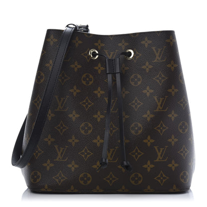 Louis Vuitton Monogram Neonoe MM Black 1 of 9