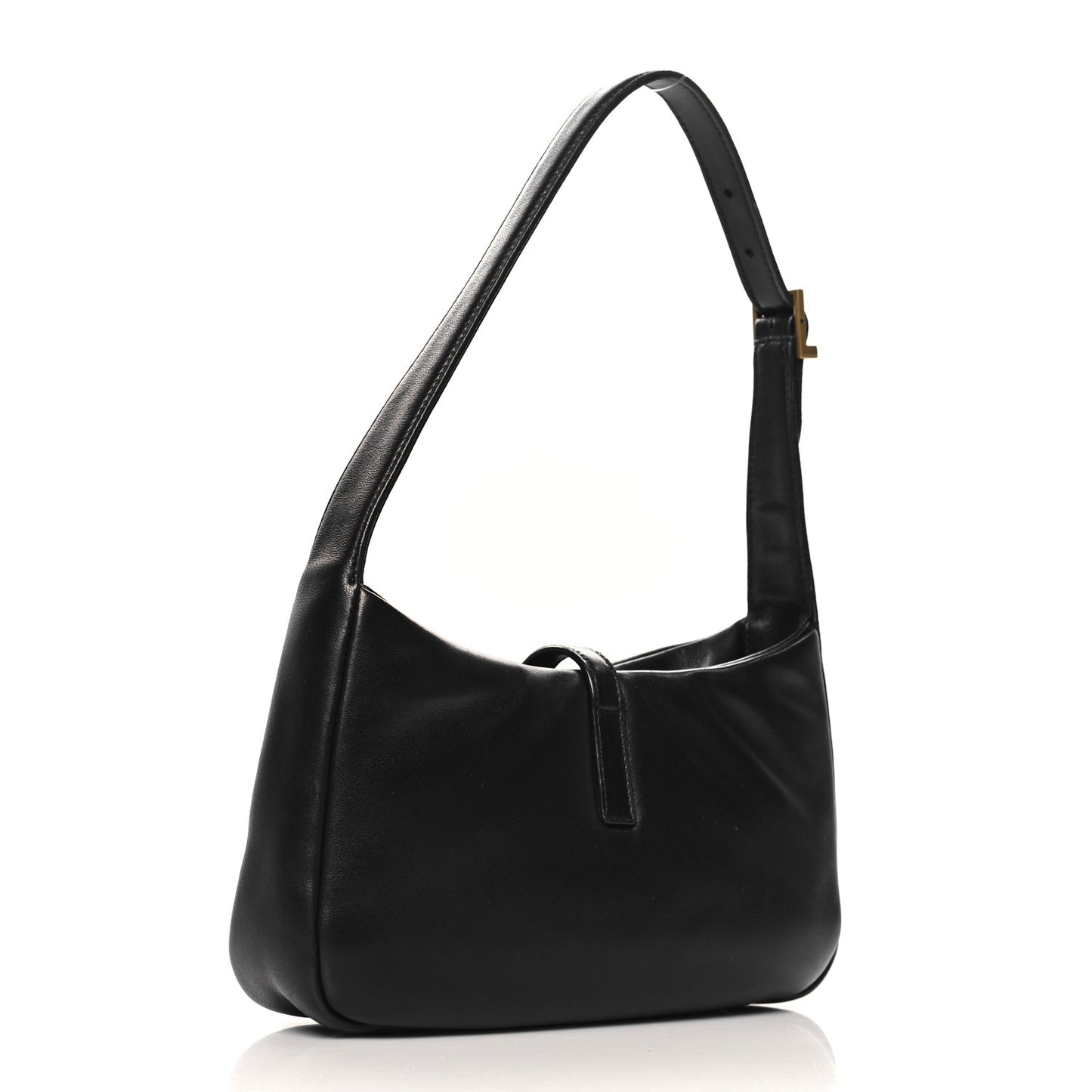 Padded Lambskin Le 5 A 7 Hobo Black