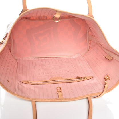 Louis Vuitton Damier Azur Tahitienne Neverfull MM 5 of 10