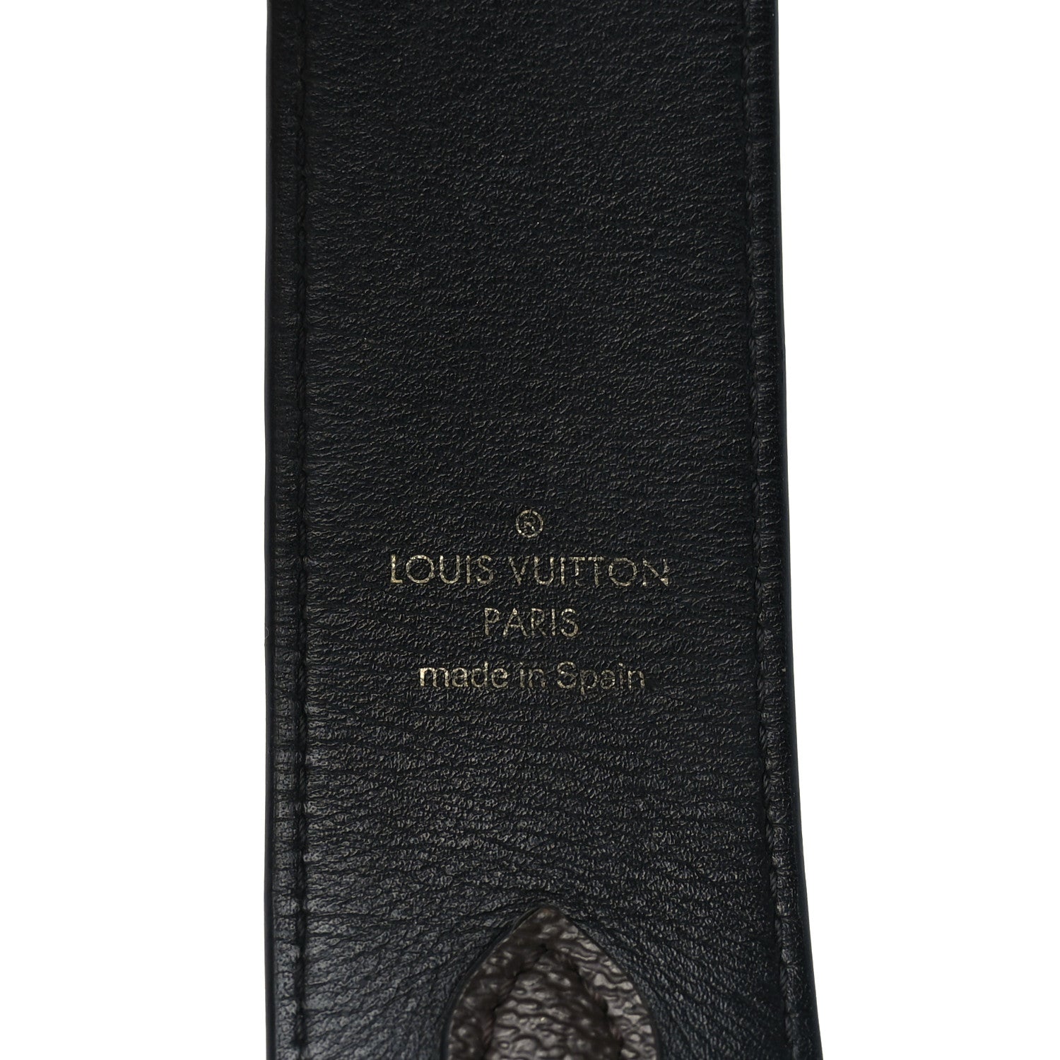 Louis Vuitton Monogram Bandouliere Shoulder Strap Black 3 of 3