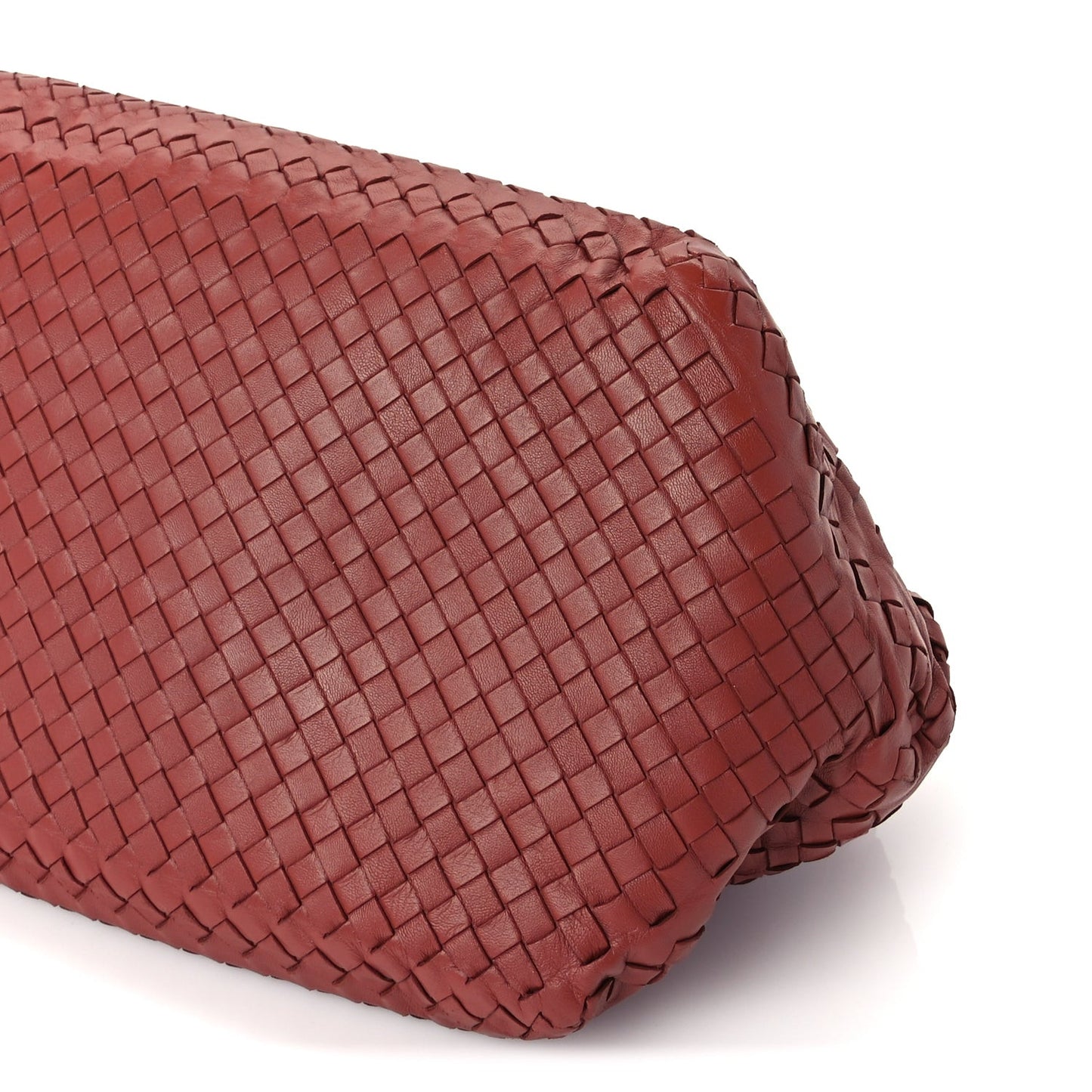 Nappa Intrecciato Tote  Red