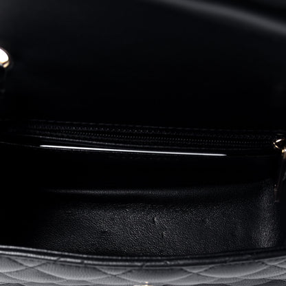 Chanel Lambskin Quilted Mini Square Flap Black 4 of 4