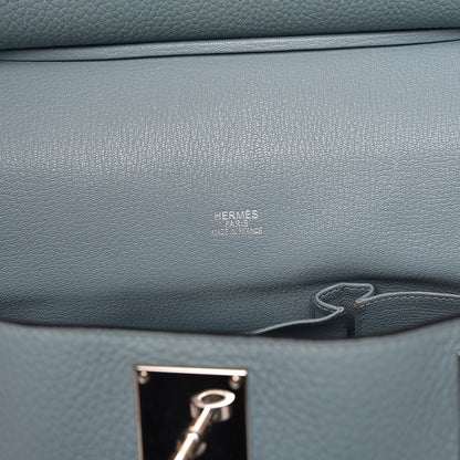 Hermes Taurillon Clemence Jypsiere 34 Ciel 6 of 10