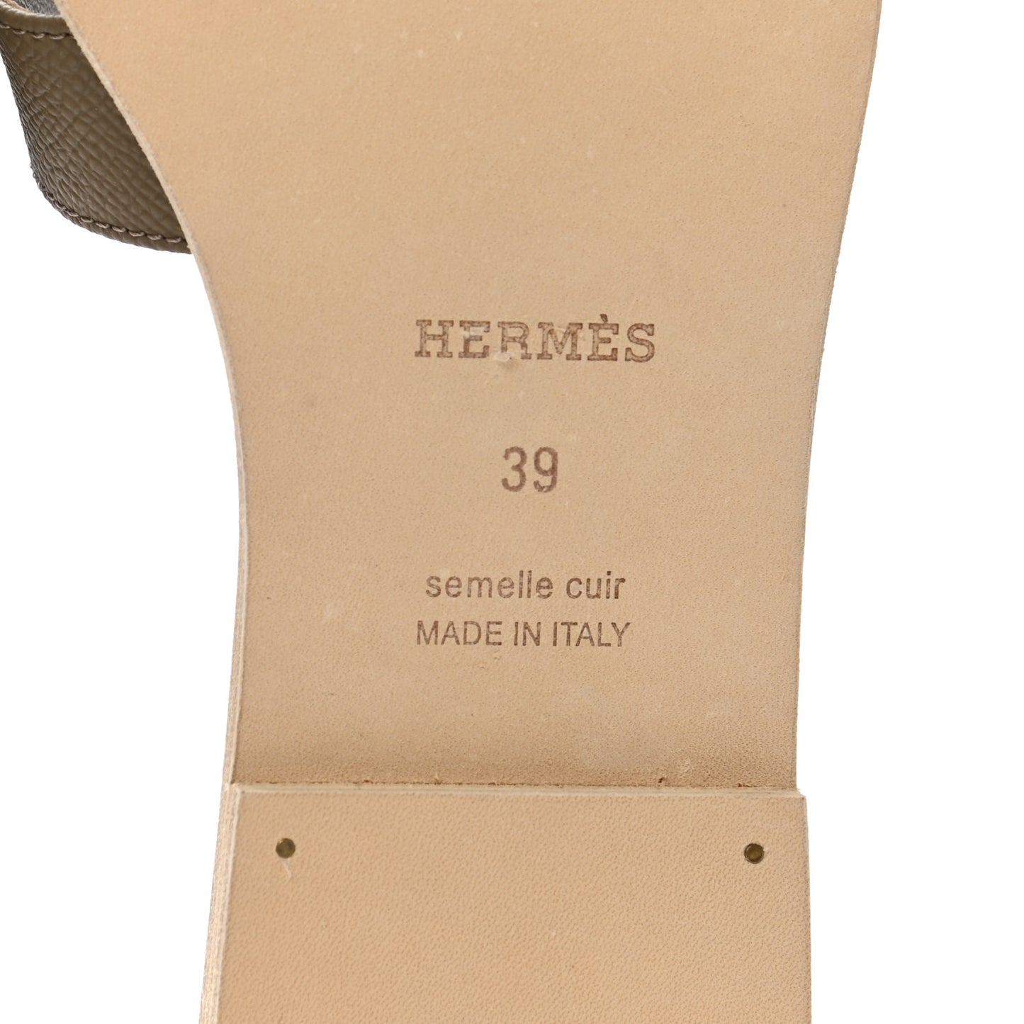 Epsom Oran Sandals 39 Etoupe