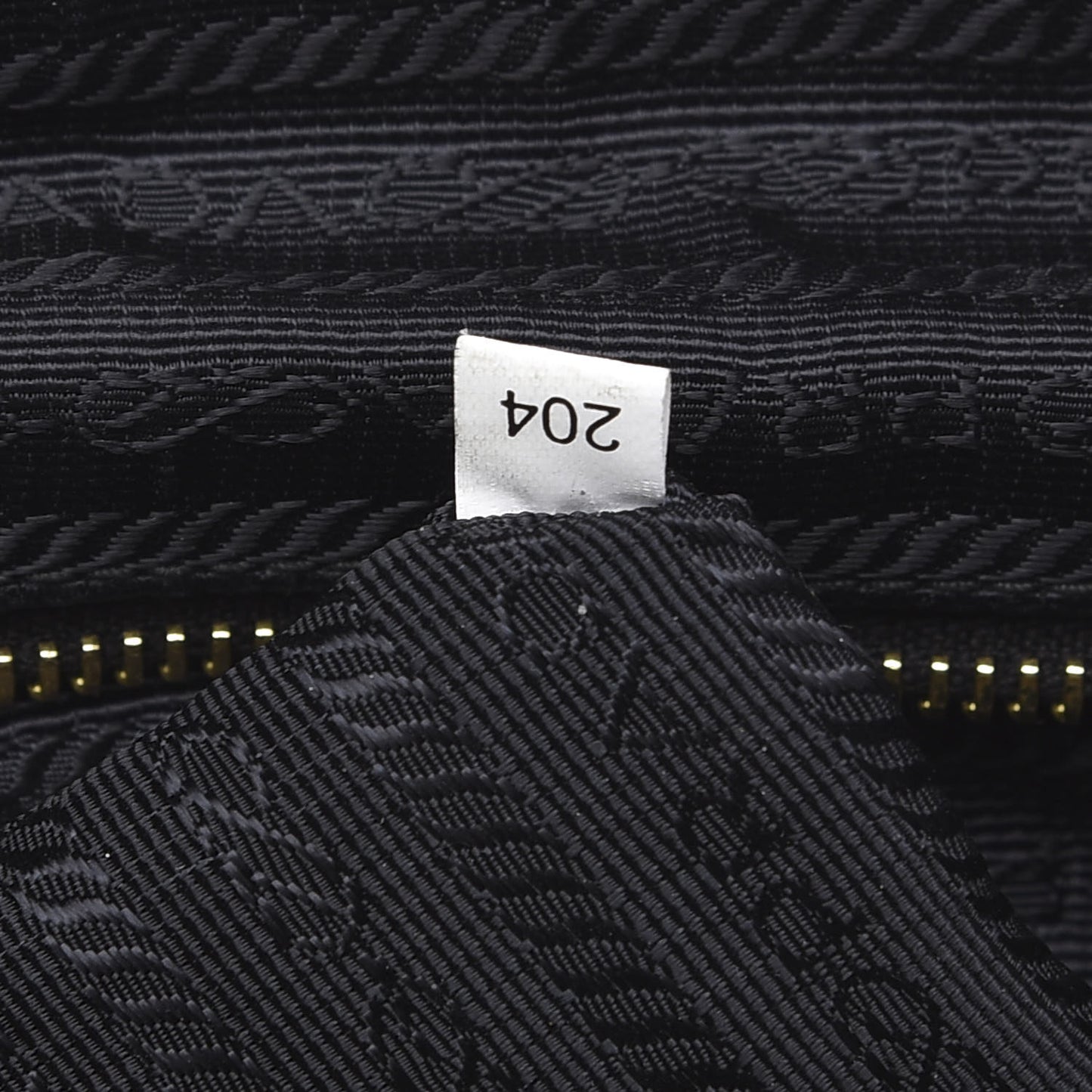 Saffiano Tessuto Nylon Tote Black