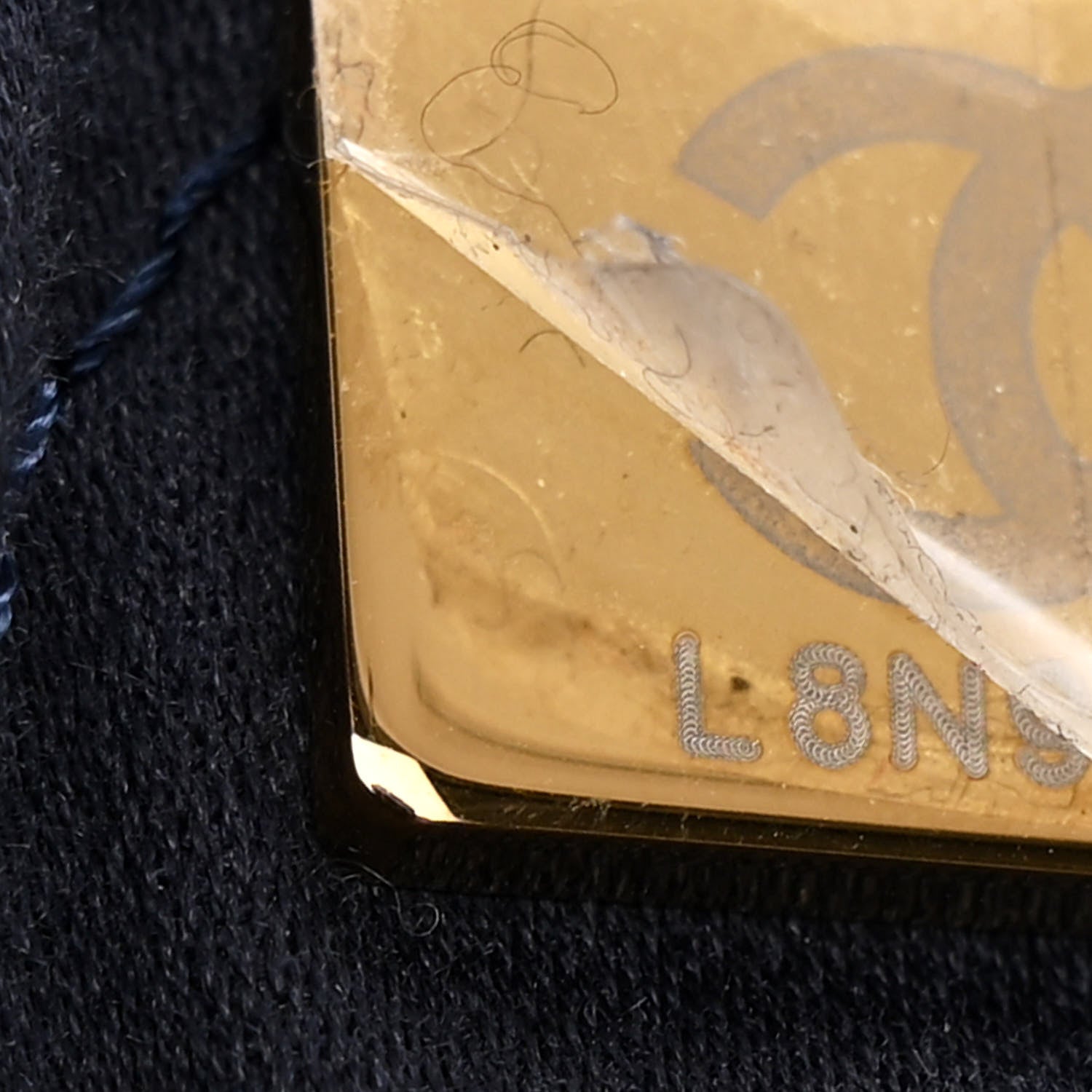 Chanel Shiny Caviar Quilted Chanel 22 Backpack Dark Blue 7 of 11