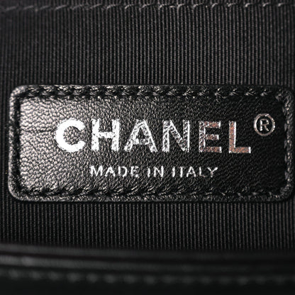 Chanel Calfskin Quilted Medium Boy Flap Black 5 of 9