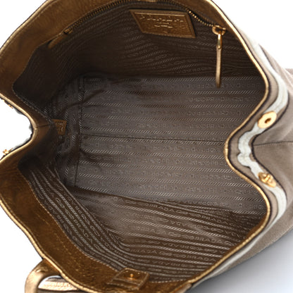 Prada Jacquard Logo Tote Corda 5 of 10