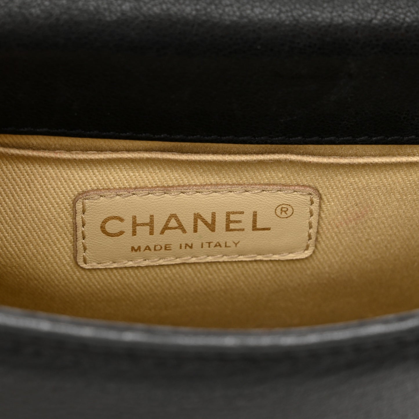 Goatskin Quilted Large Rita Top Handle Flap Black