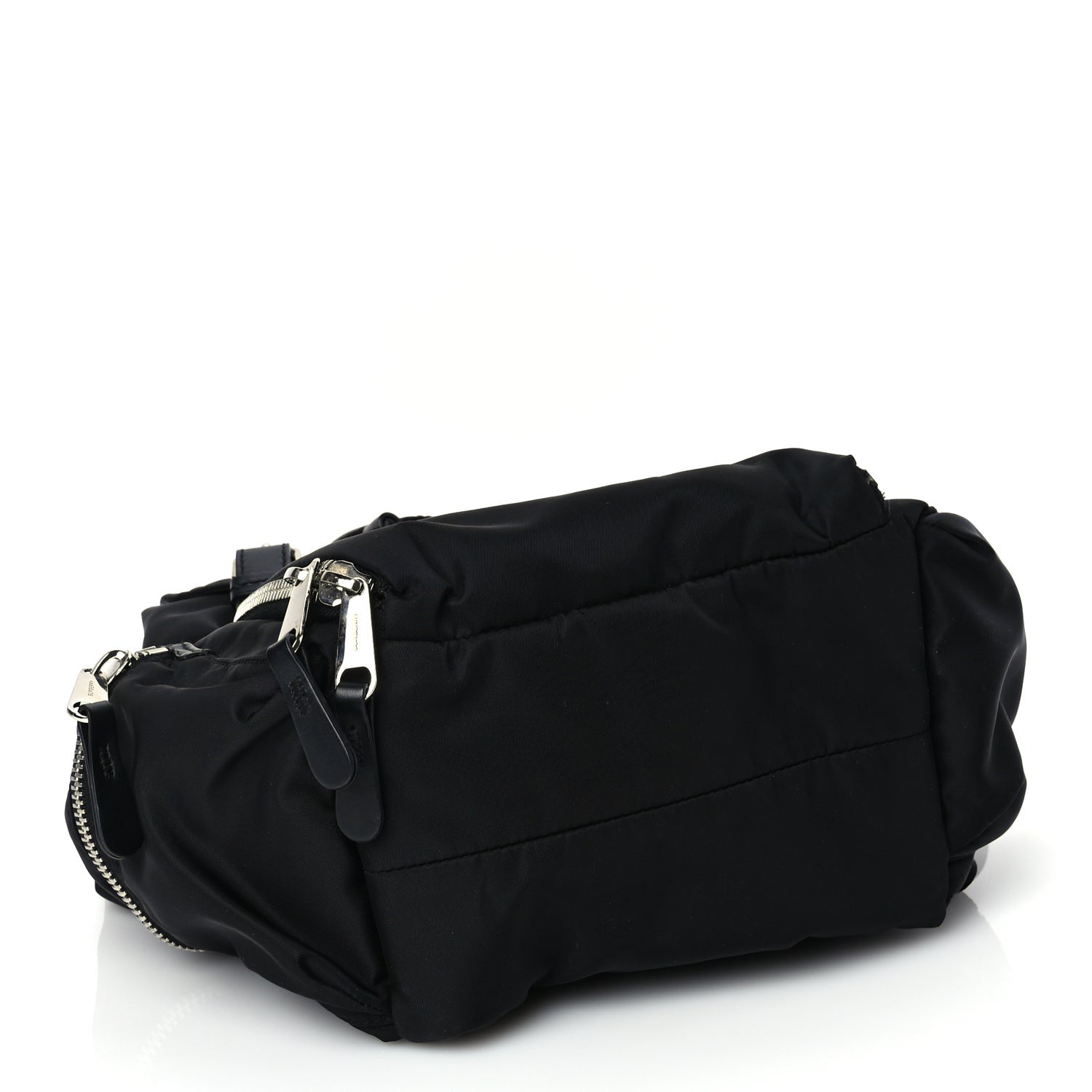 Burberry Nylon Logo Print Medium Rucksack Backpack Black 3 of 8