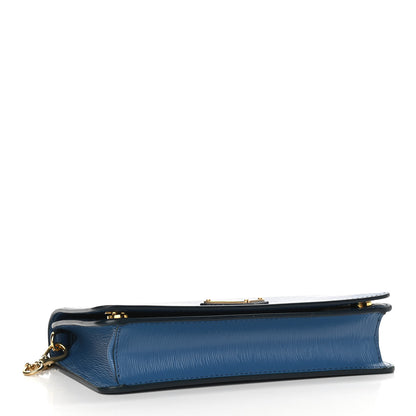 Prada Vitello Move Triangle Logo Miniborse Cobalto 4 of 9