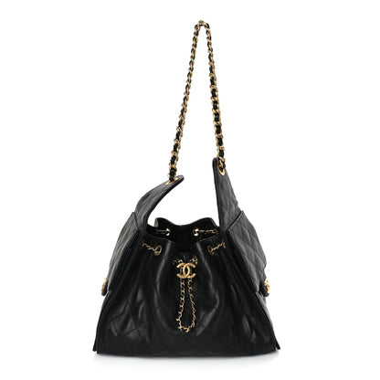 Chanel Caviar Quilted Small  25 Handbag Black 1 of 8