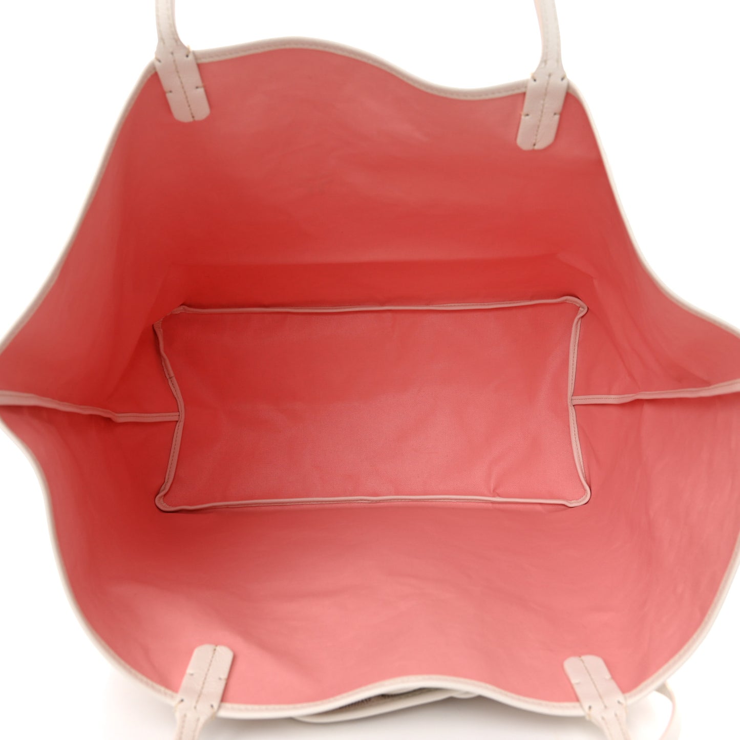 Goyardine Saint Louis Claire Voie GM White Pink