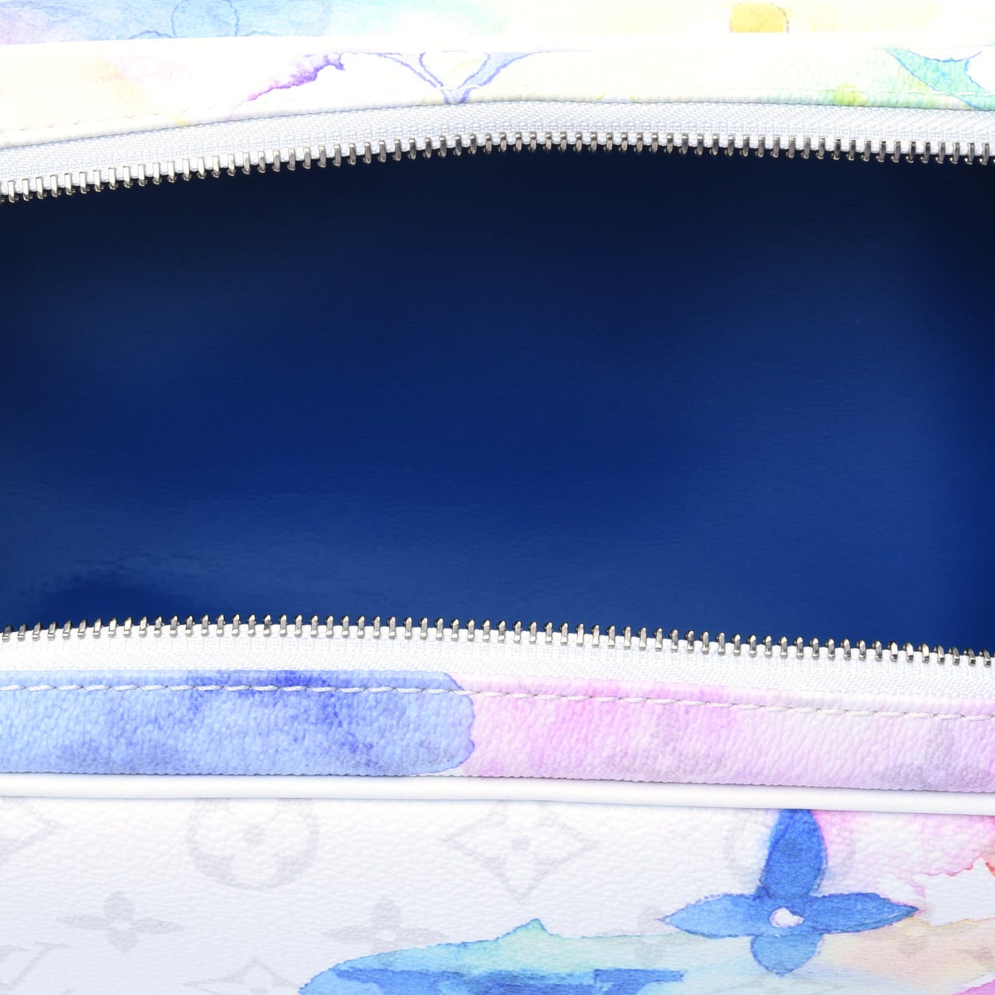 Monogram Watercolor Dopp Kit Toilet Pouch Multicolor