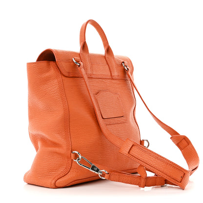 3.1 Phillip Lim Textured Calfskin Pashli Backpack Orange 3 of 13
