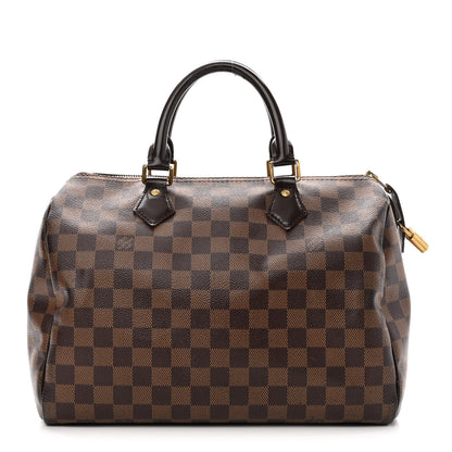 Louis Vuitton Damier Ebene Speedy 30 1 of 9