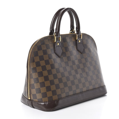 Louis Vuitton Damier Ebene Alma PM 3 of 12