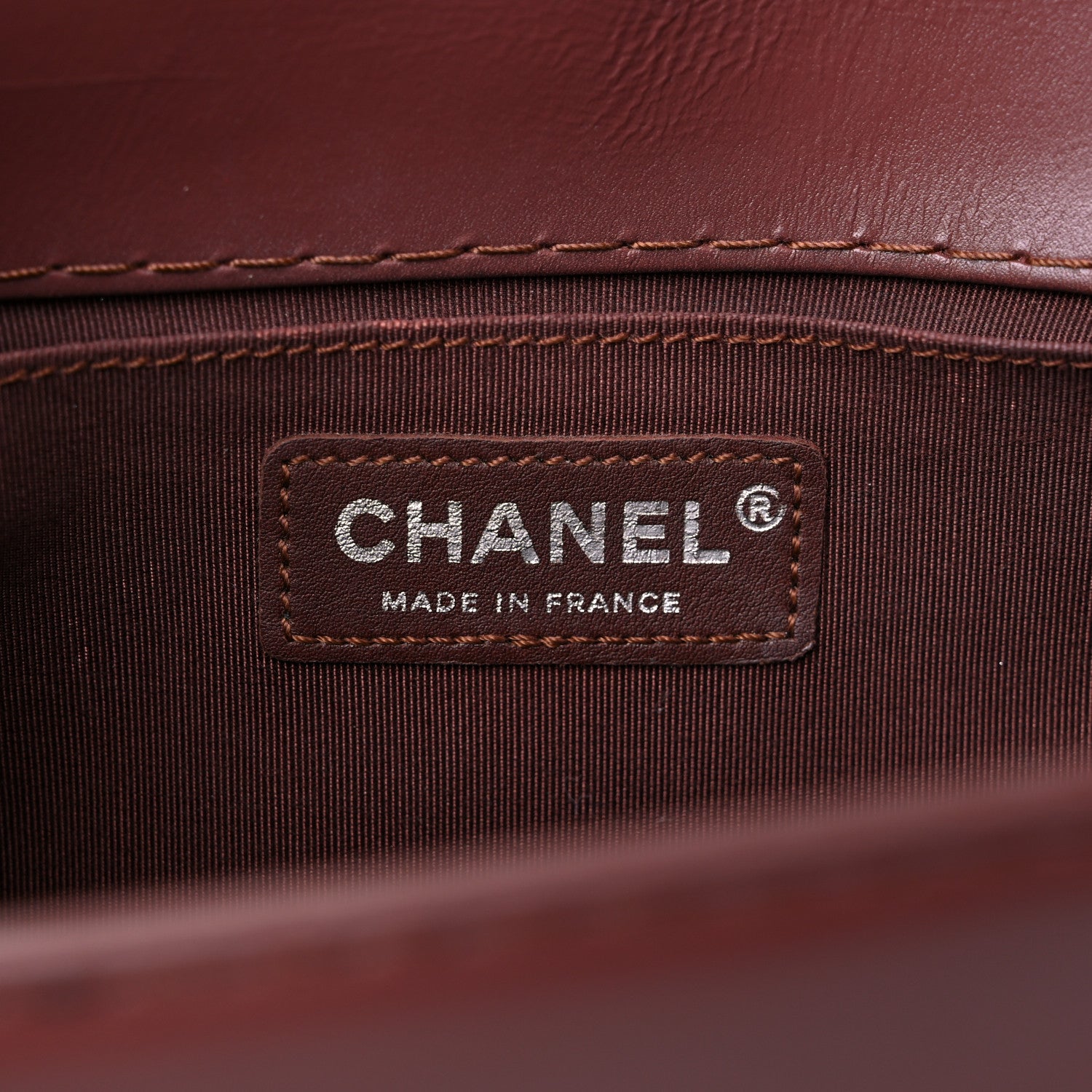 Chanel Calfskin Stitched Medium Boy Flap Brown 5 of 15