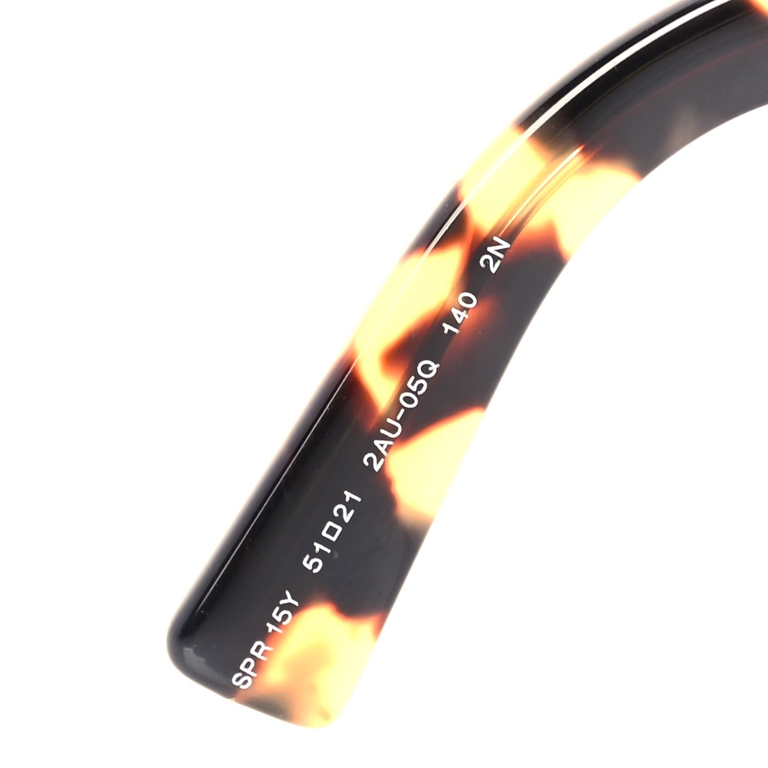 Prada Acetate Symbole Sunglasses SPR15Y  Tortoise 5 of 7