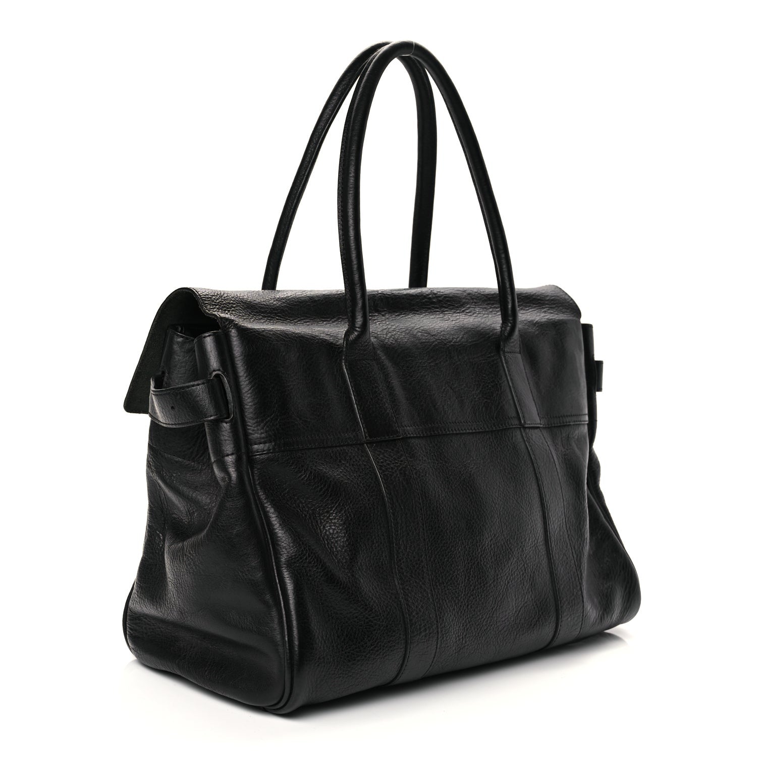 Mulberry Natural Vegetable Tanned Bayswater Black 2 of 9