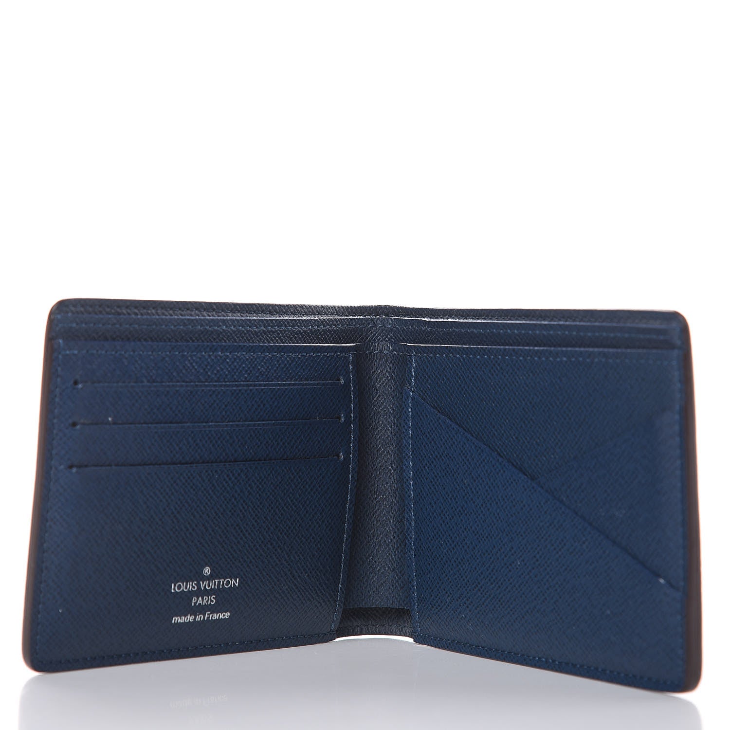 Louis Vuitton Taiga Multiple Wallet Ocean 5 of 7