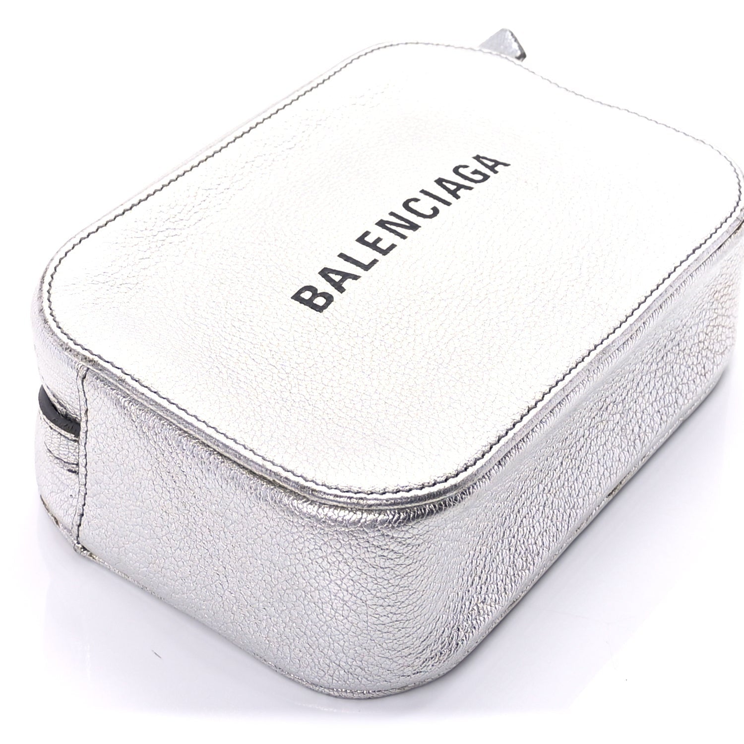 Balenciaga Calfskin XS Everyday Camera Bag Argent Black 7 of 8