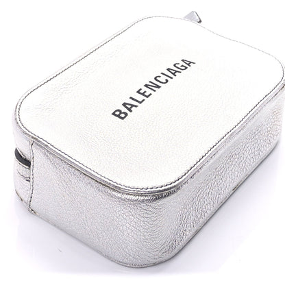Balenciaga Calfskin XS Everyday Camera Bag Argent Black 7 of 8