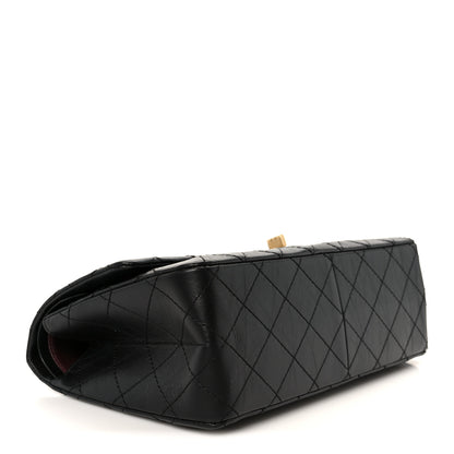 Chanel Aged Calfskin Quilted 2.55 Reissue 226 Flap Black 4 of 10