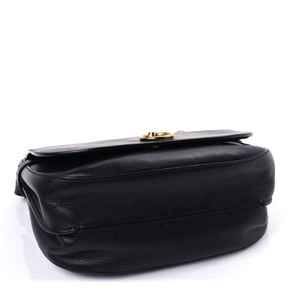Mulberry Small Classic Grain Calfskin Small Amberley Satchel  Black 3 of 7