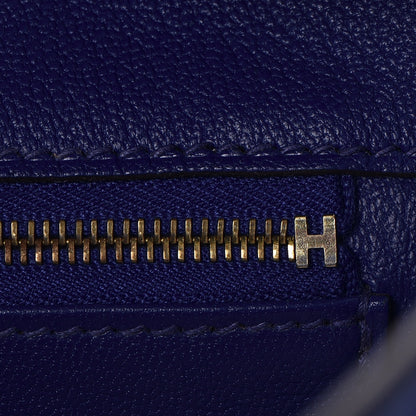 Hermes Togo Birkin 35 Bleu Electrique 19 of 40