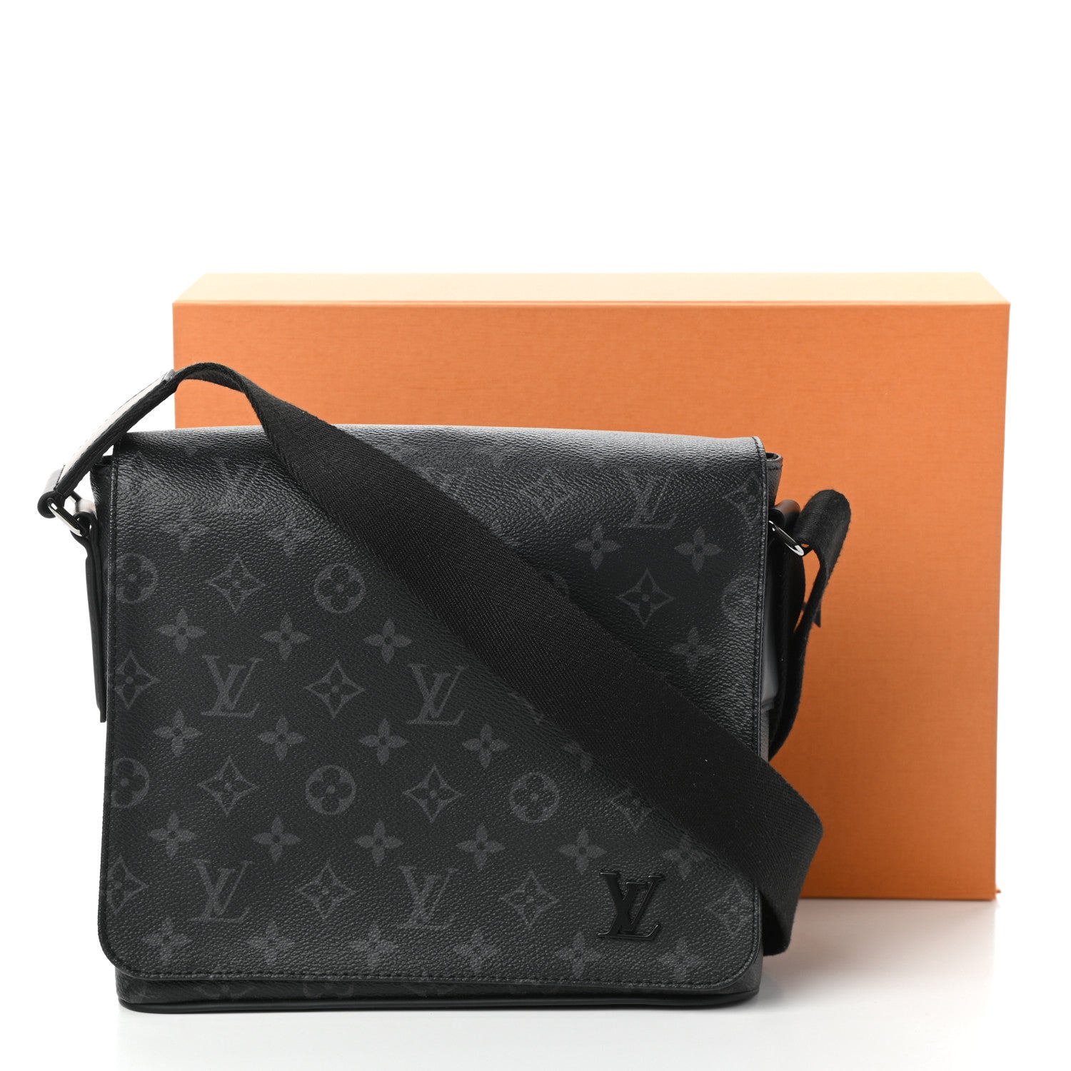 Louis Vuitton Monogram Eclipse District PM Black 9 of 9