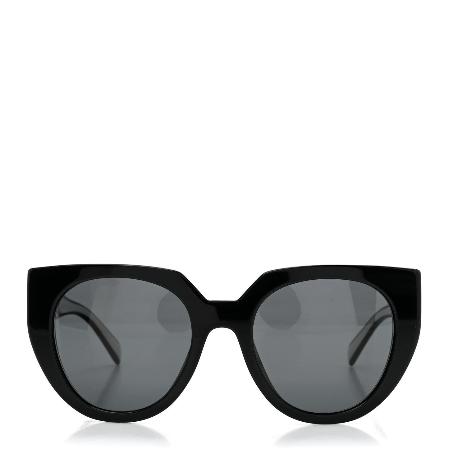 Acetate Sunglasses SPR 14W Black White