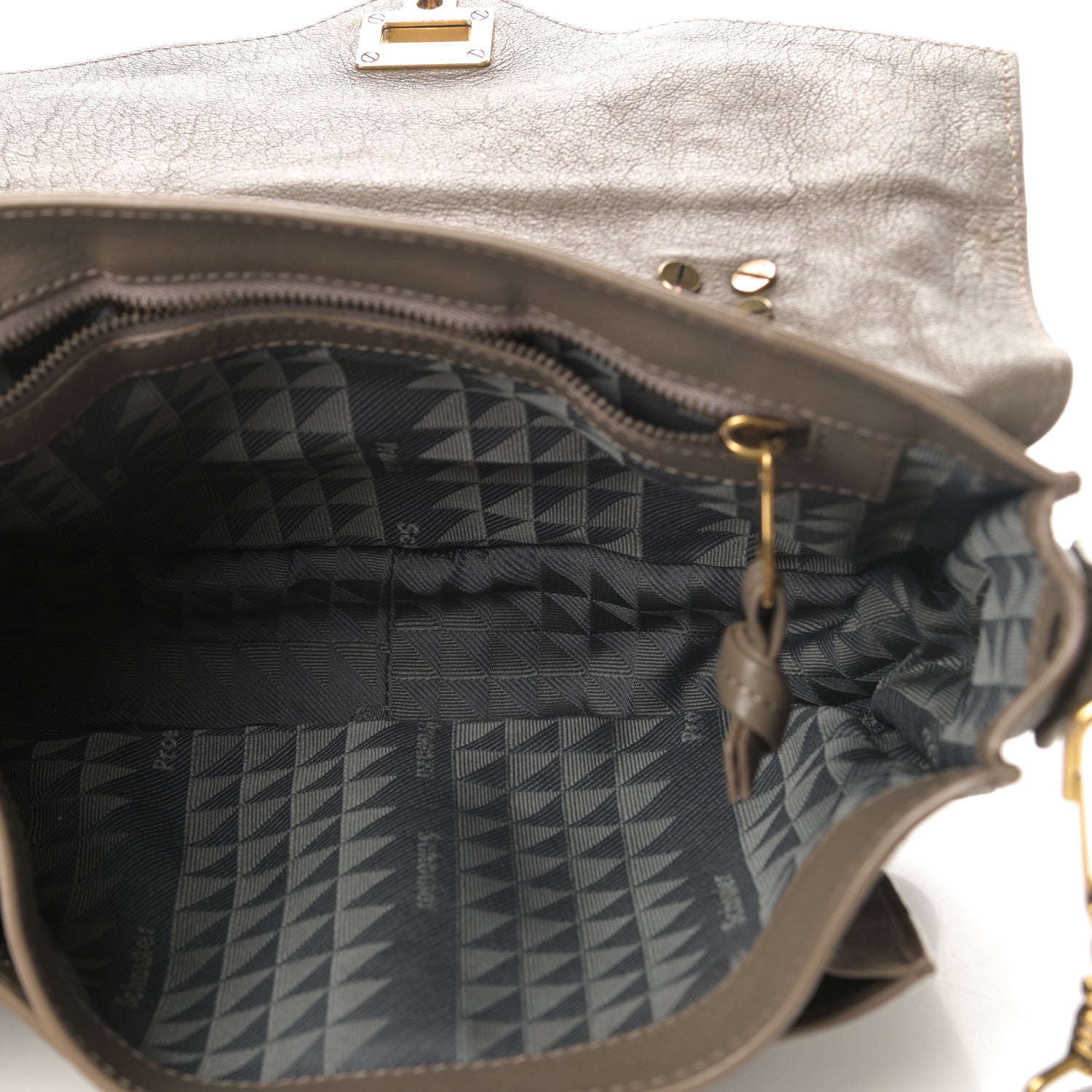 Proenza Schouler Lambskin Tiny PS1 Satchel Smoke 6 of 18