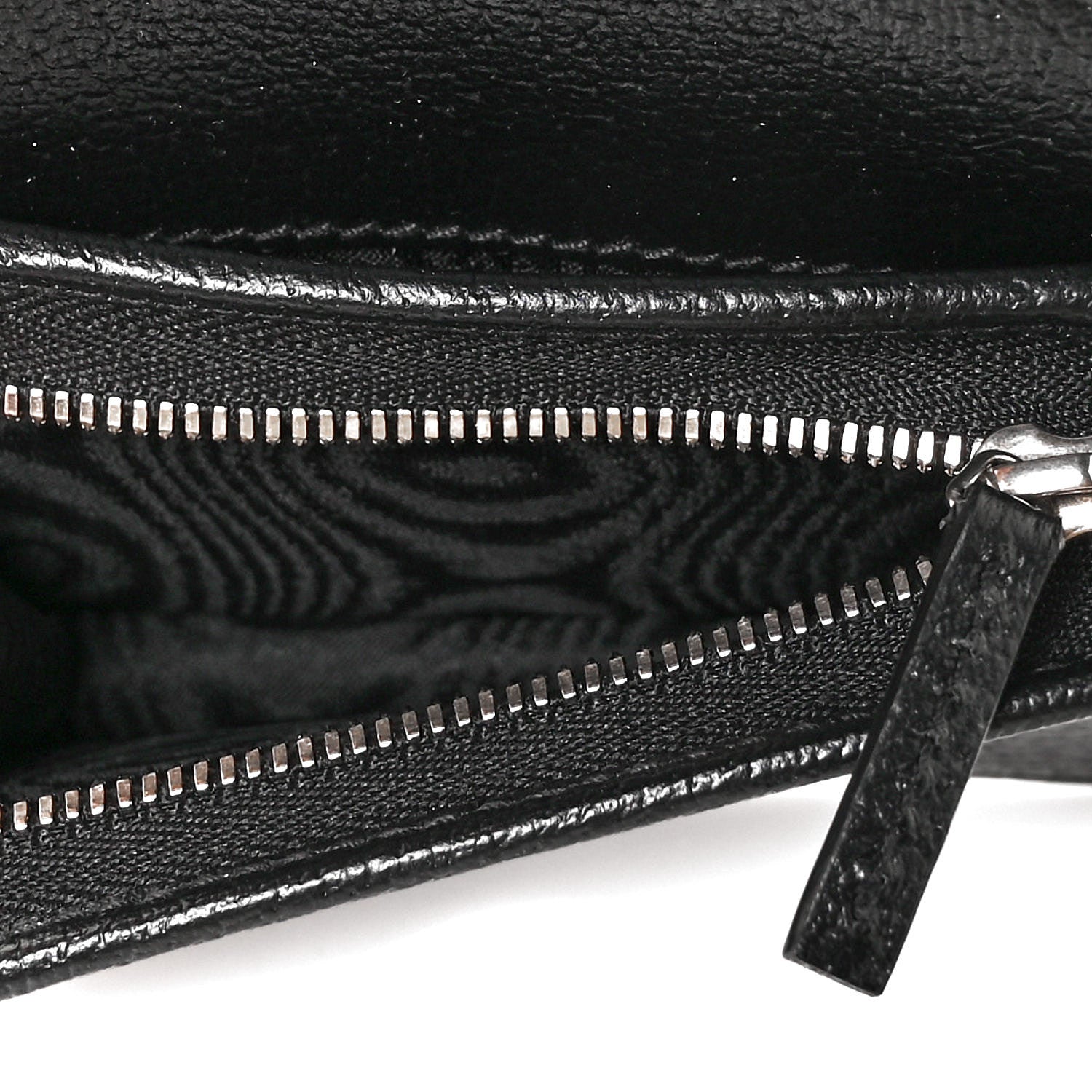 Gucci X BALENCIAGA BB Monogram Web Ophidia Card Case Wallet Black 5 of 9