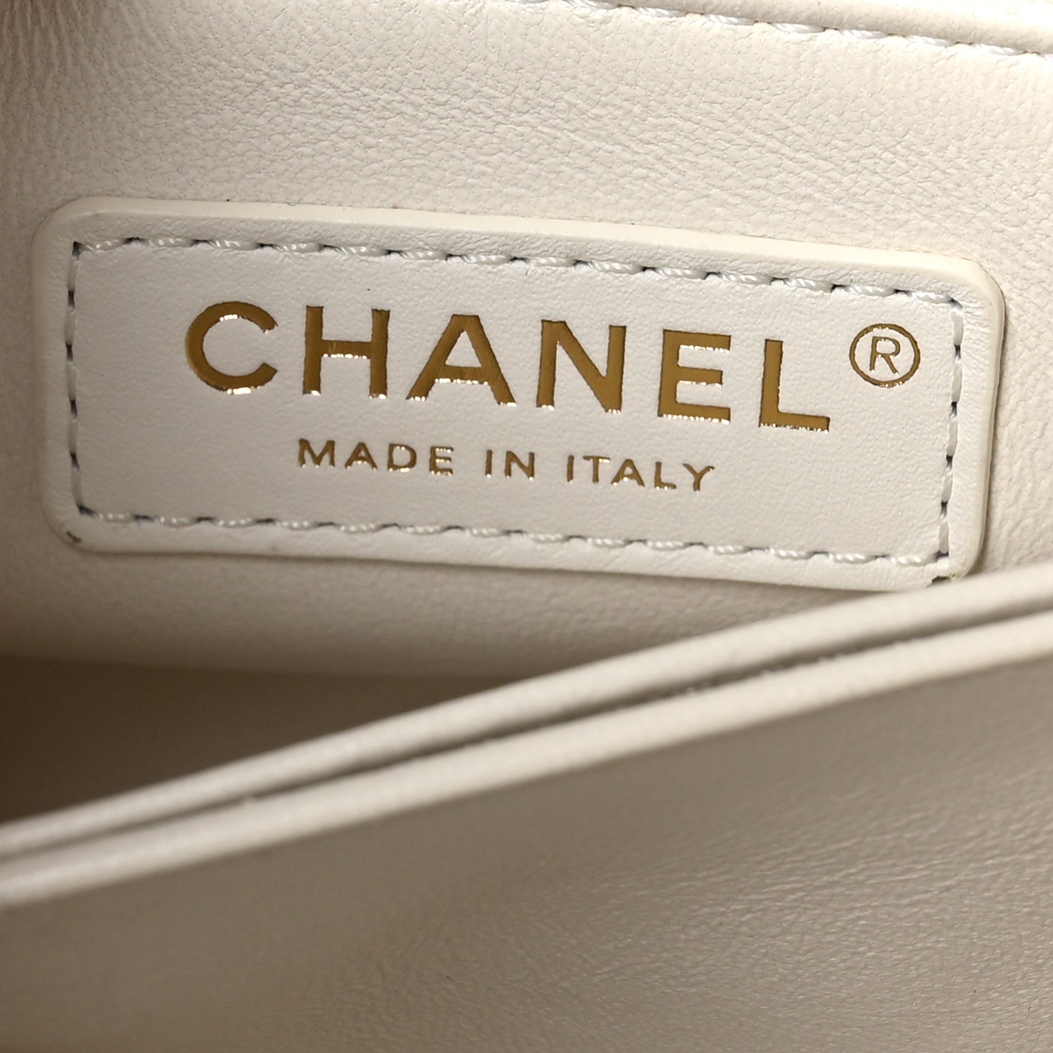 Chanel Caviar Quilted Mini Coco Handle Flap White 6 of 10