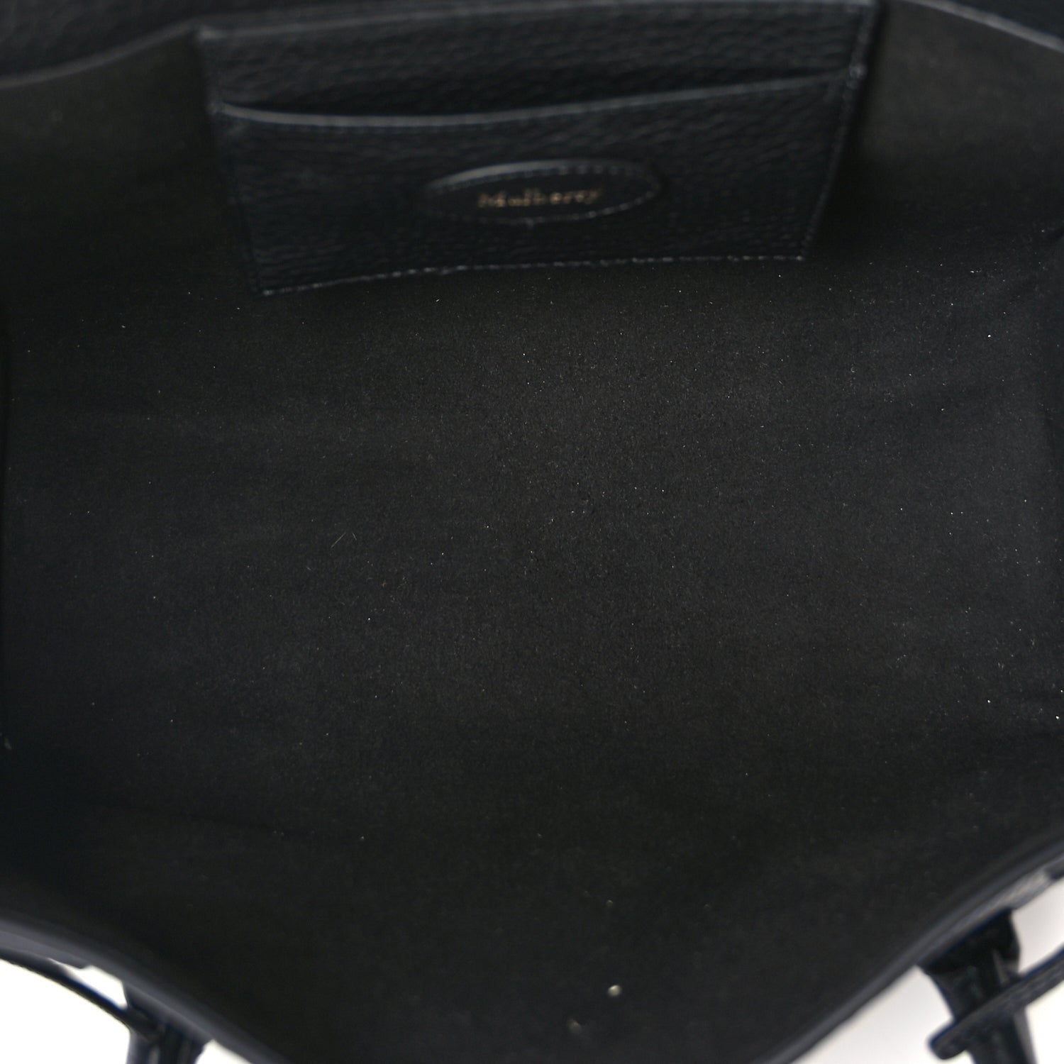 Mulberry Heavy Grain Mini Soft Bayswater  Black 4 of 8