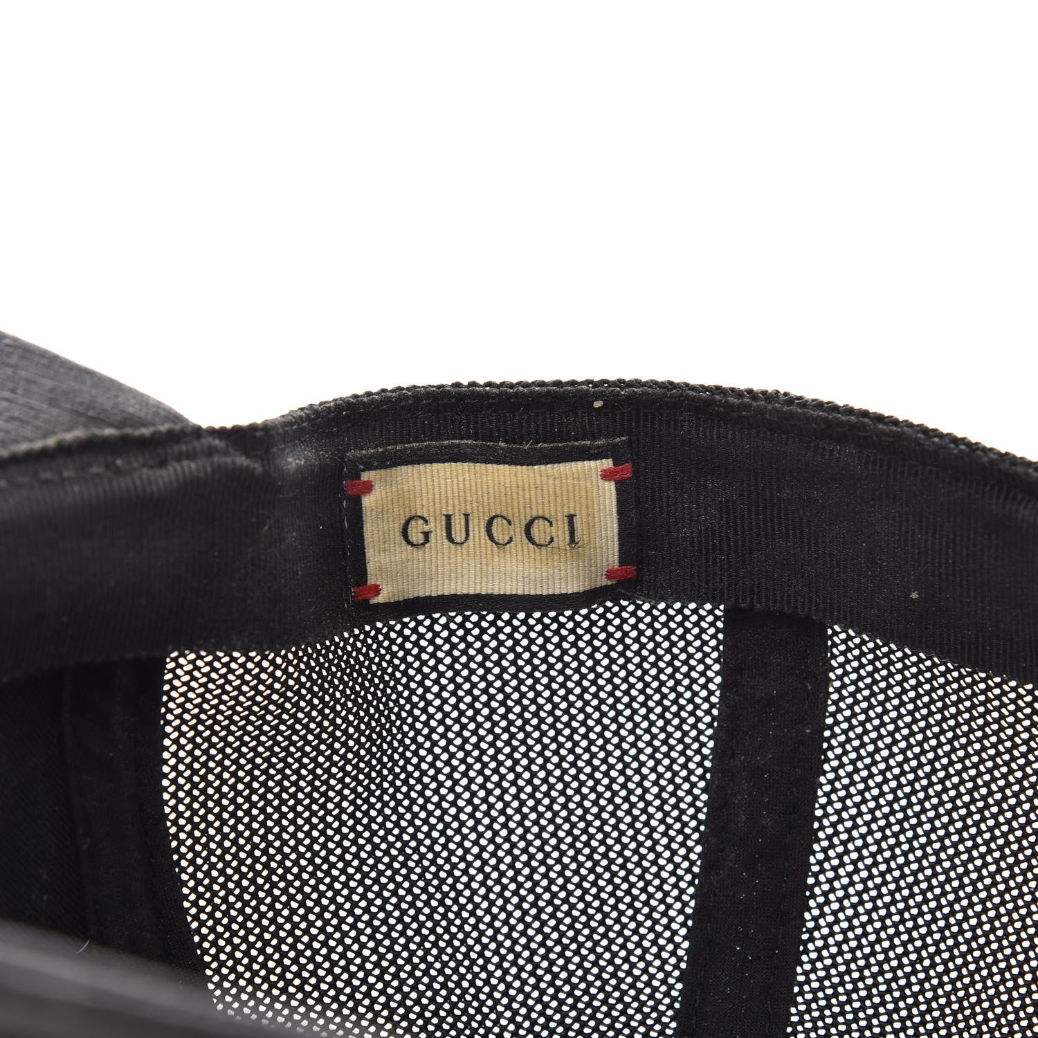Gucci GG Supreme Monogram Kingsnake Print Baseball Hat XL 60 Black 6 of 9