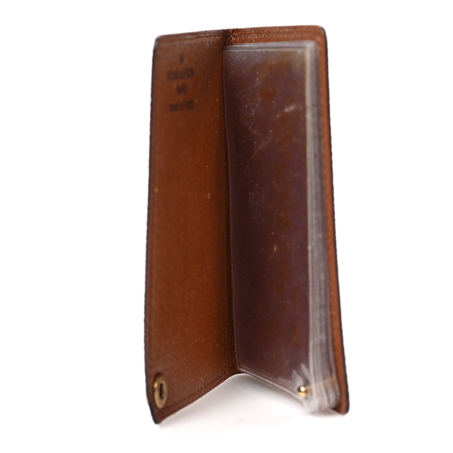 Monogram Credit Card Photo Holder
