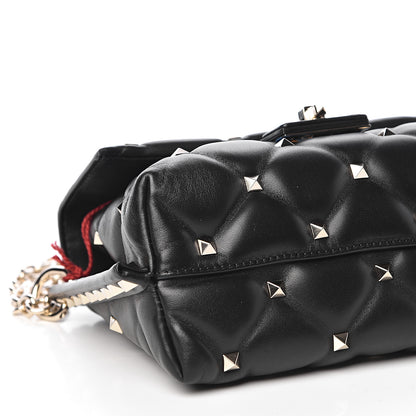 Valentino Garavani Nappa Small Candystud Crossbody Black 7 of 9