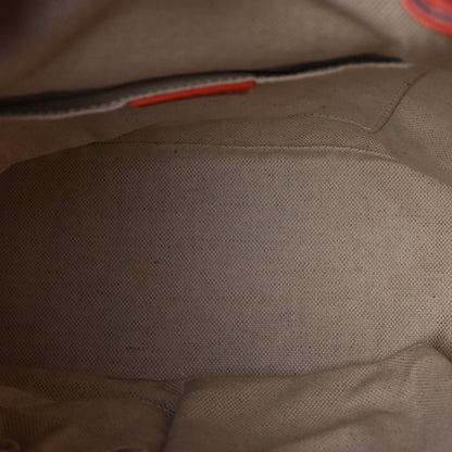 Gucci Calfskin Small Bamboo Backpack Orange 4 of 8
