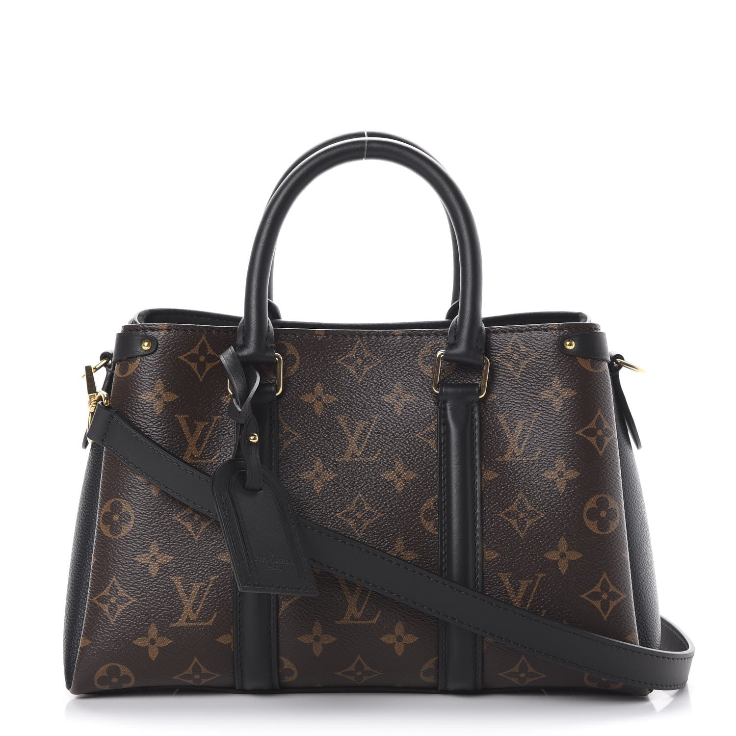 Louis Vuitton Monogram Soufflot BB Black 1 of 14