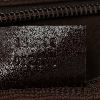 Gucci Monogram Waist Belt Bag Dark Brown 7 of 11