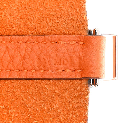 Hermes Taurillon Clemence Picotin Lock 18 PM Orange 7 of 11