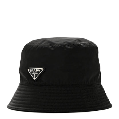 Prada Nylon Bucket Hat M Black 1 of 8