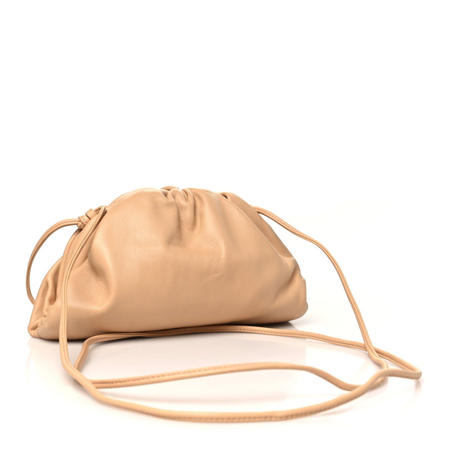 Butter Calfskin The Mini Pouch Almond
