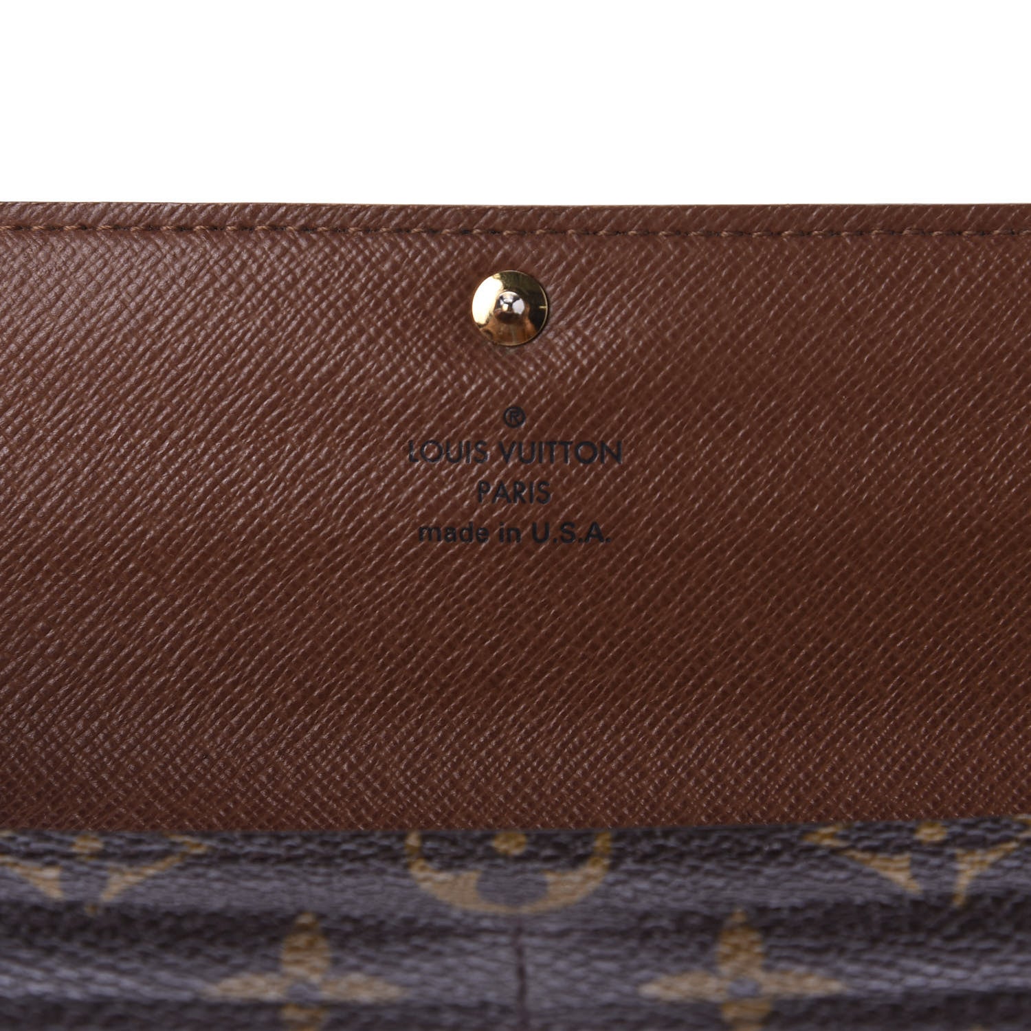 Louis Vuitton Monogram Sarah Wallet 8 of 10